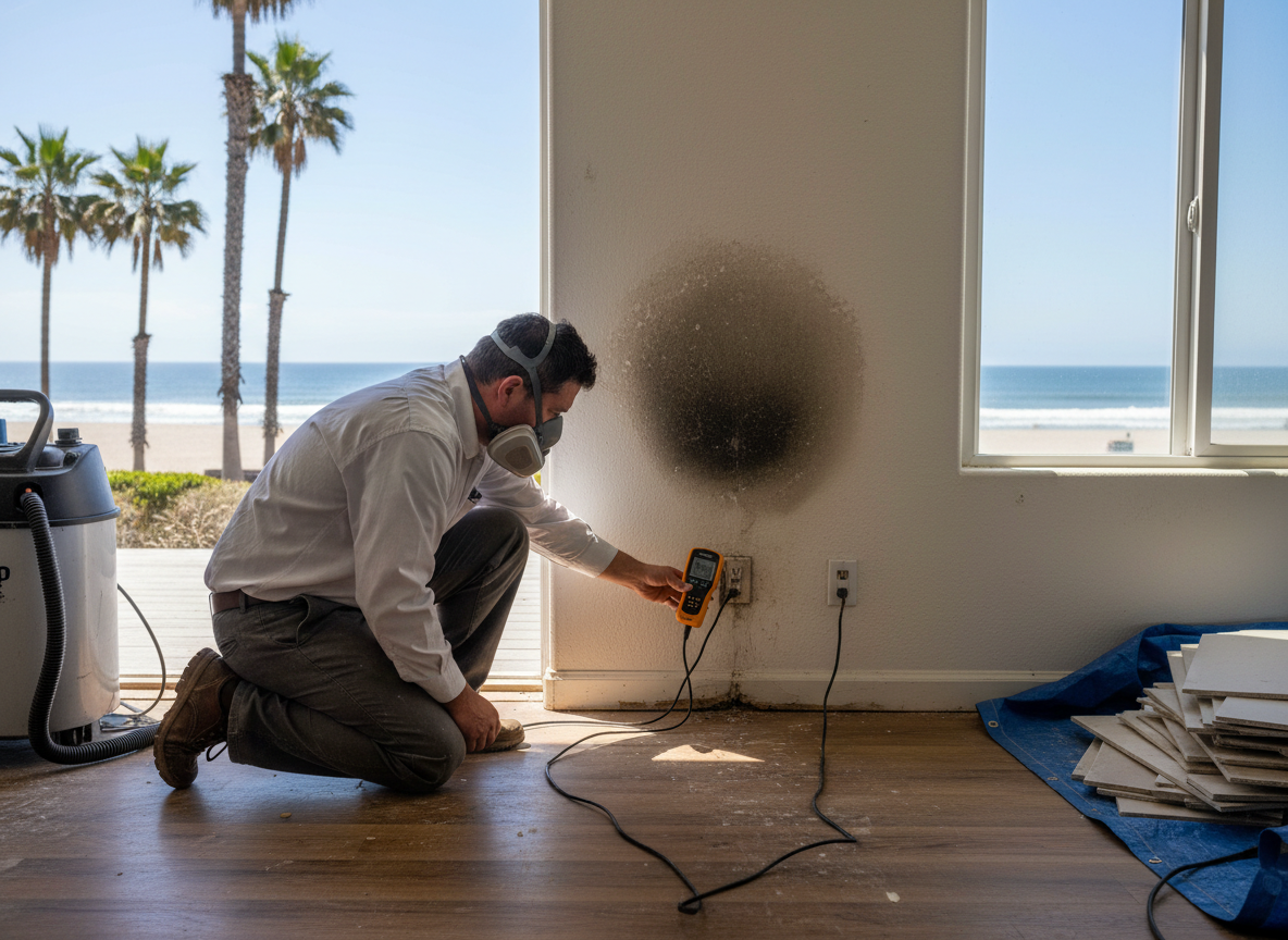 Spotting Hidden Moisture in Beachside Playa Del Rey Properties