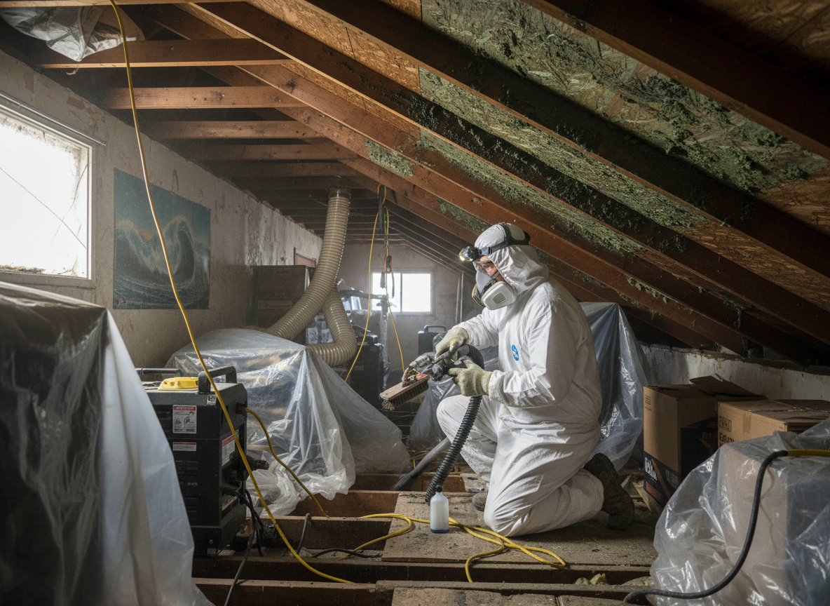 Attic Mold Remediation in Playa Del Rey, CA