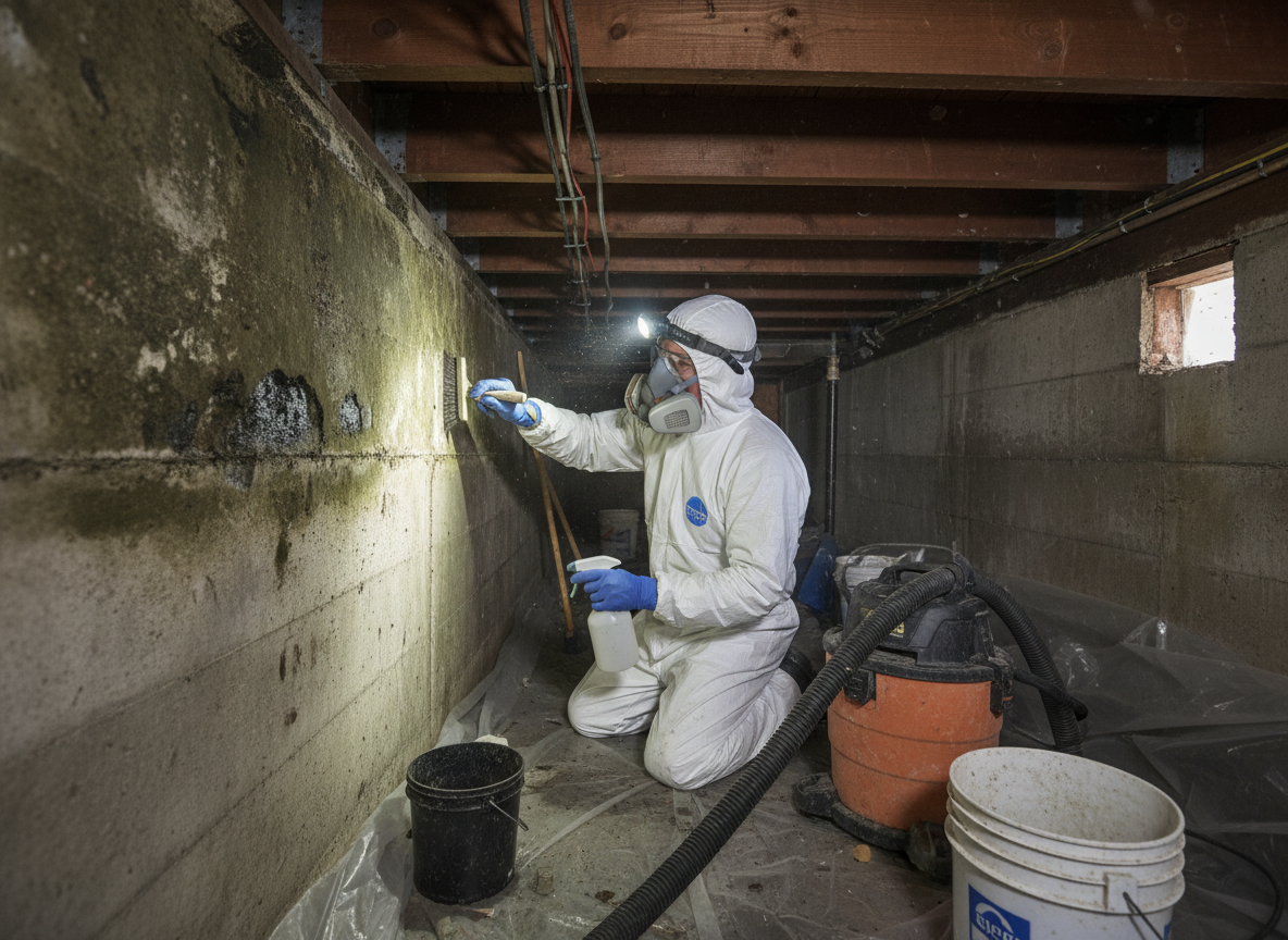 Crawl Space Mold Removal in Playa Del Rey, CA